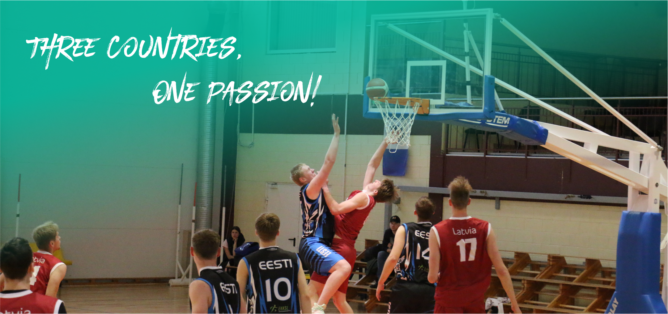 THREE COUNTRIES, ONE PASSION!